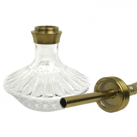 Vodná fajka Amy Deluxe Fusion Shine Mini Clear