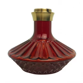 Vodná fajka Amy Deluxe Fusion Shine Mini Red