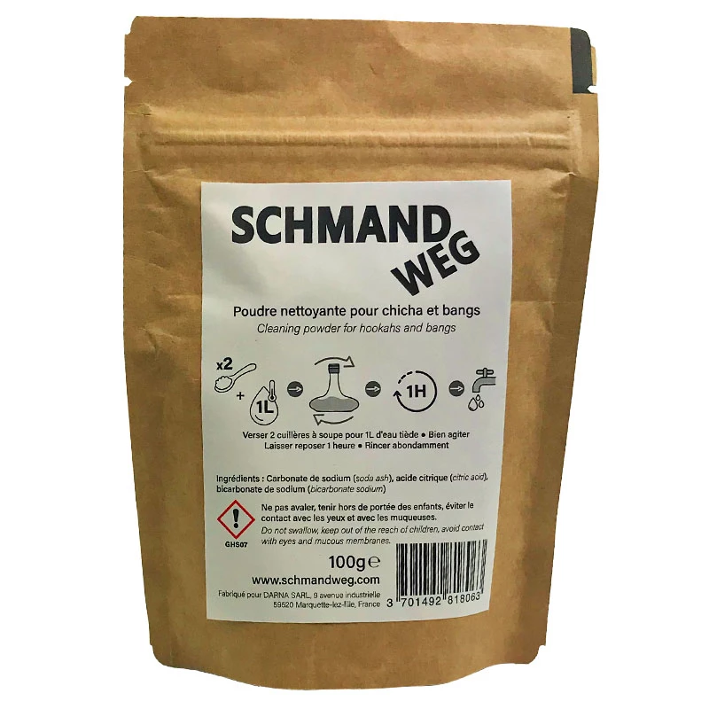 Čistiaci prostriedok na bongá a vodné fajky Schmand Weg 100 g Čistiaci prostriedok na bongá a vodné fajky Schmand Weg 100 g
