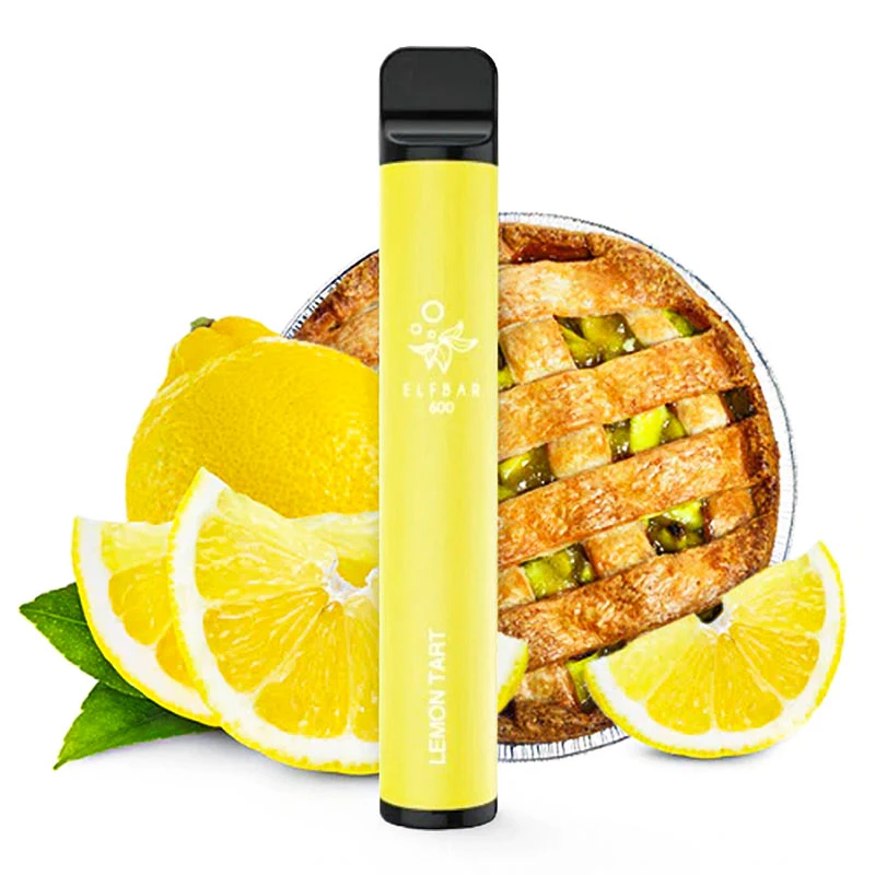 E-shisha - Elf Bar 600/20mg - Lemon Tart