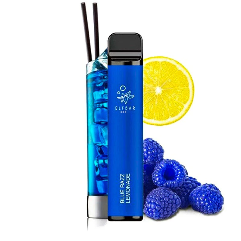 E-Shisha Elf Bar 600/20mg Blue Razz Lemonade