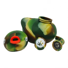 Silikónové bongo Kvak Piecemaker Camo