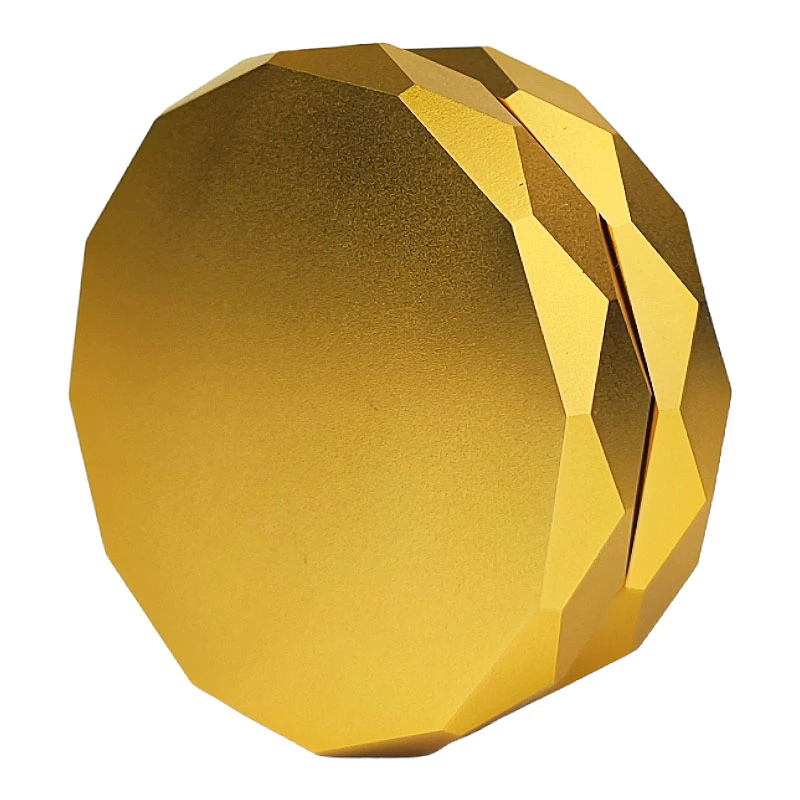 Drvička Grinder Alu 2-dielna 63mm Gold