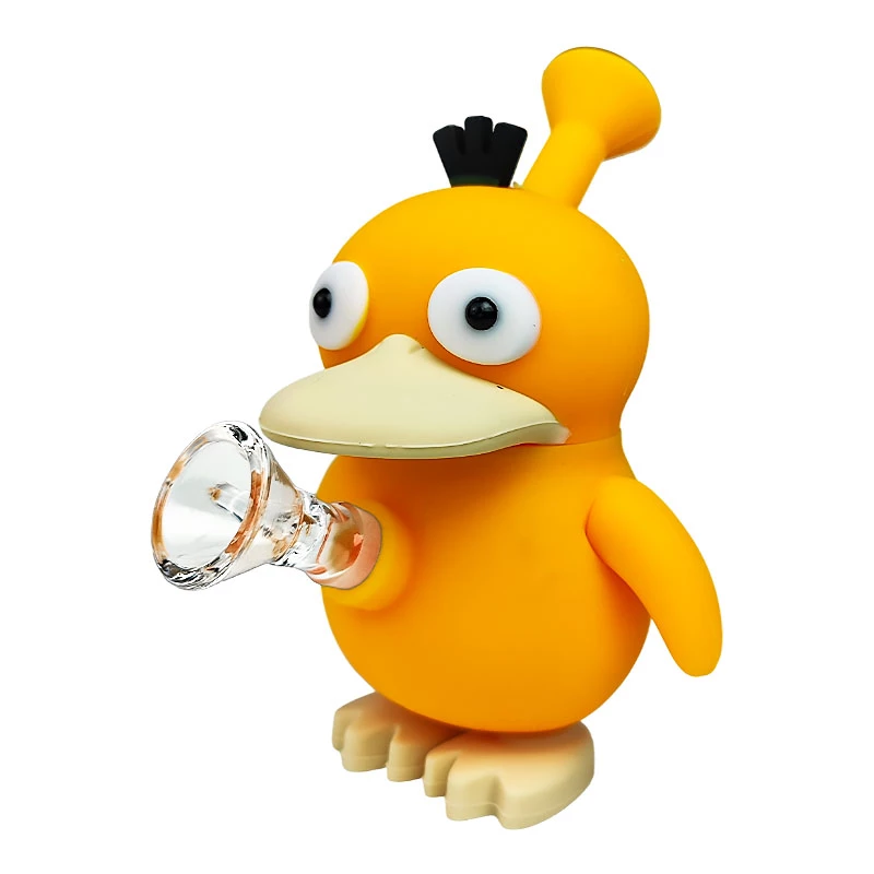 Silikónová bongo Lazy Duck