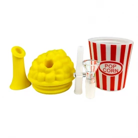 Bong Bucket Popcorn silikon 15cm