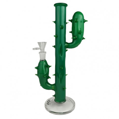 Kaktus Bong sklo zelený