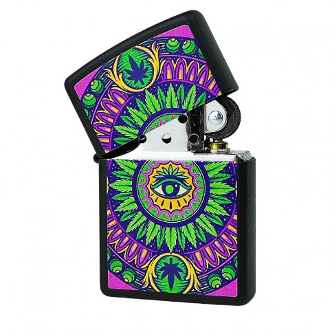 Zapalovač Zippo Cannabis Pattern Design