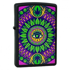 Zapalovač Zippo Cannabis Pattern Design