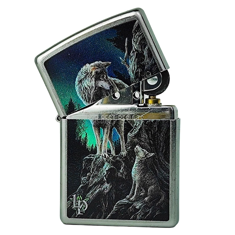 Zapalovač Zippo - Lisa Parker Wolfs Mountain