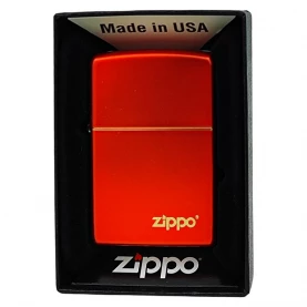 Zapalovač Zippo Melallic Red Logo