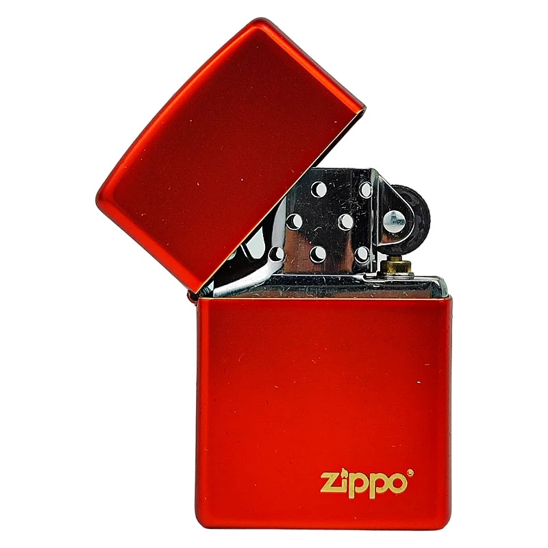 Zapalovač Zippo Melallic Red Logo