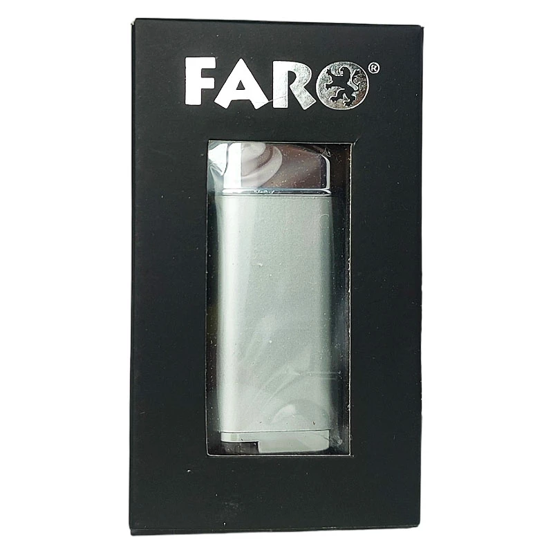 Fajkový zapalovač Window silver