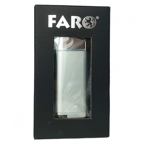 Fajkový zapalovač Window silver