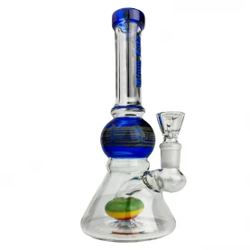 Bong Thug Life Beaker sklo 21cm blue