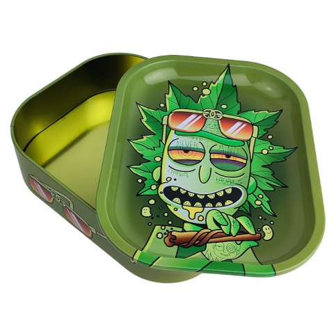 Roll Tray Box Green Rick 18x14x5cm