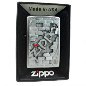 Zapalovač ZIPPO Wall Emblem