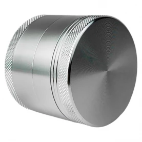 Grinder drvička Alum 55mm strieborná