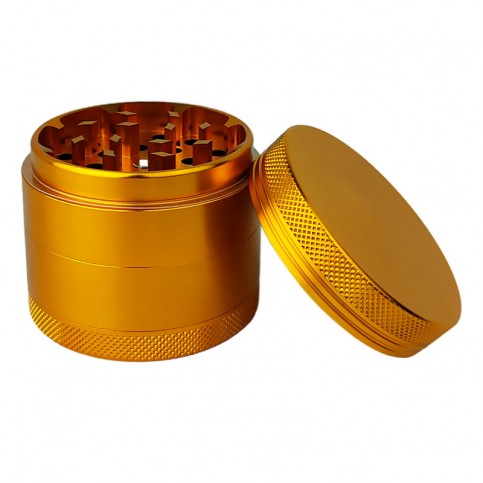 Grinder drvička Alum 55mm zláta