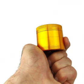 Grinder drvička Alum 55mm zláta