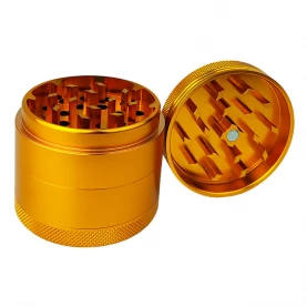 Grinder drvička Alum 55mm zláta