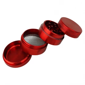 Grinder drvička Alum 40mm červená