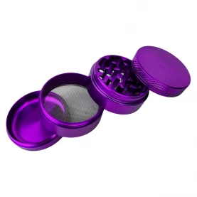 Grinder drvička Alum 55mm fialová