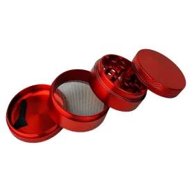 Grinder drvička Alum 55mm červená