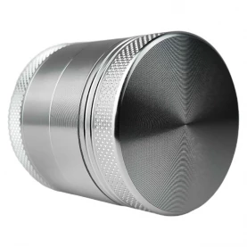 Grinder drvička Alum 40mm strieborná