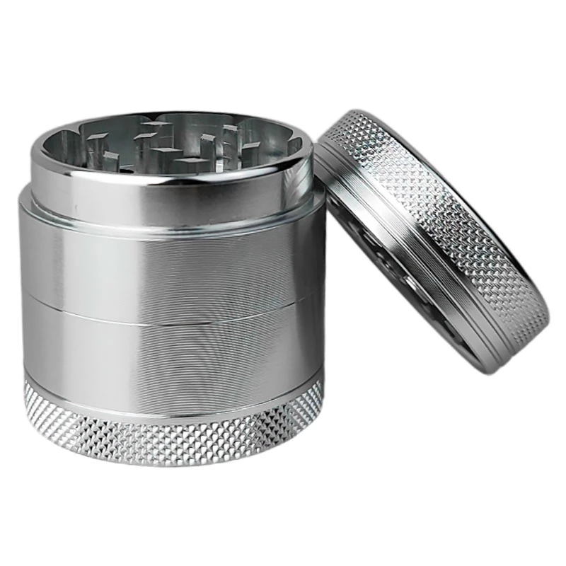 Grinder drvička Alum 40mm strieborná