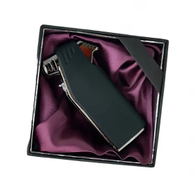 Fajkový zapalovač Winjet black s príborom