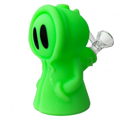 Silikónové bongo Zelená Smrtka DAB 11cm