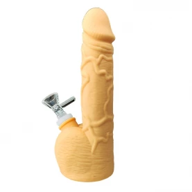 Silikónové bongo White Penis 20cm