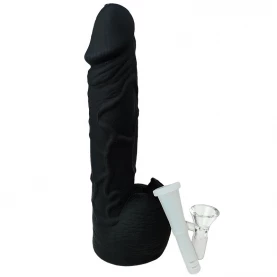 Silikónové bongo Black Penis 20cm