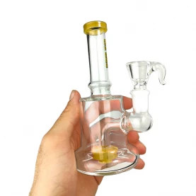Bong sklo Thug Life Sidecar Yello 17cm