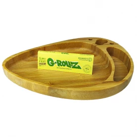 Roll Tray G-Rollz Bamboo 19x14cm
