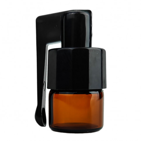 Snuff nádobka s lyžičkou 1ml