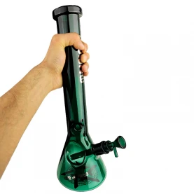 Bong sklo BLAZE Ice vs. Fire 40cm smaragd