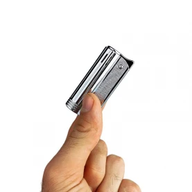 Zapalovač kovový Silver softflame