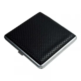 Púzdro na cigarety black leather mix