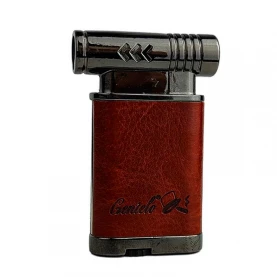 Zapalovač Jet Flame Leather Gentelo