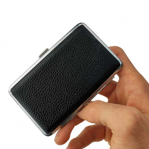 Púzdro na cigarety black leather Slim