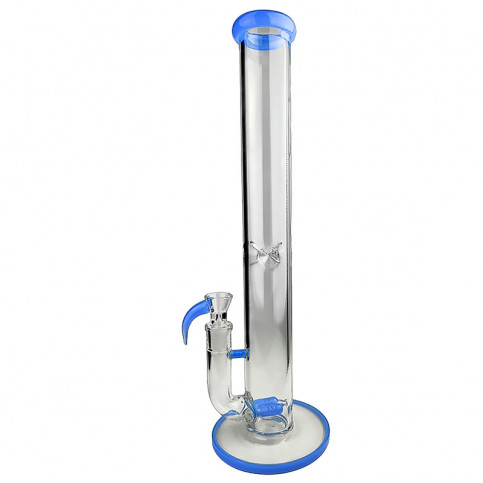 Sklenené bongo Phoenix 43cm - Modré