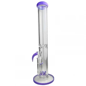 Sklenené bongo Phoenix 43cm - Fialové