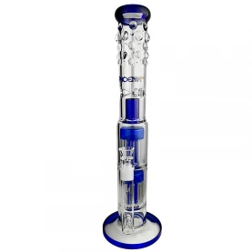 Sklenené bongo 46cm - Modré
