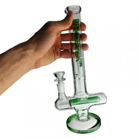 Sklenené bongo Nautilus 30cm - Zelené