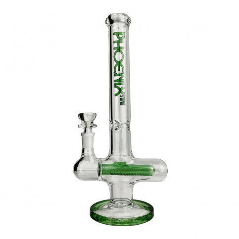 Sklenené bongo Nautilus 30cm - Zelené