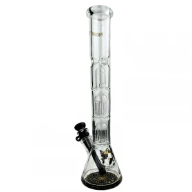 Sklenené bongo Phoenix 33cm - Čierne