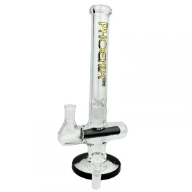 Sklenené bongo Nautilus 30cm - Čierne