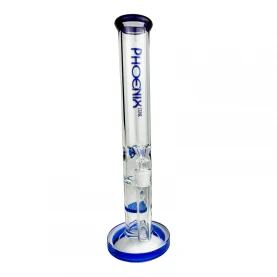 Bongo sklo Phoenix 36cm - Modré