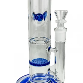 Bongo sklo Phoenix 36cm - Modré